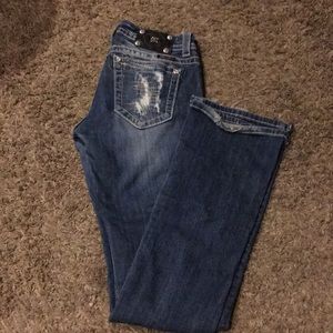 Miss me jeans size 28x35